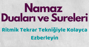 Namaz Duaları ve Sureleri