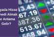 Rüyada Hisse Senedi Almak Ne Anlama Gelir?